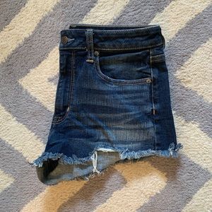 AE High Waisted Jean Shorts